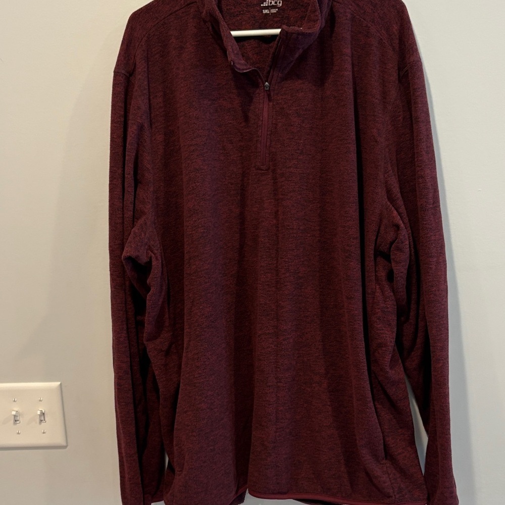 BCG Burgundy 3XL Pullover